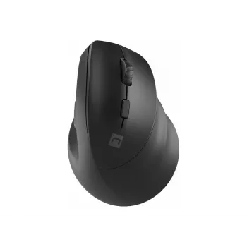 Bezvadu optiskā pele NATEC CRAKE 2 — Bluetooth 5.2, 2400 DPI, 6 pogas, labā roka, melna