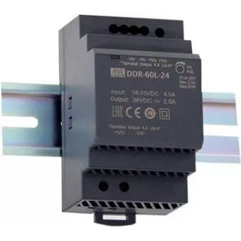MEAN WELL DDR-60L-5 barošanas avots un sprieguma pārveidotājs 60 W (DDR-60L-5)