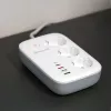 Strāvas sadalītājs Tellur TLL331521 viedais WiFi strāvas sadalītājs ar 3 rozetēm, PD 30W, QC 18W