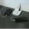 Strāvas sadalītājs Tellur TLL331521 viedais WiFi strāvas sadalītājs ar 3 rozetēm, PD 30W, QC 18W