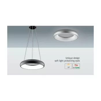 Synergy 21 LED Rundleuchte Donut nw Sudraba 25w