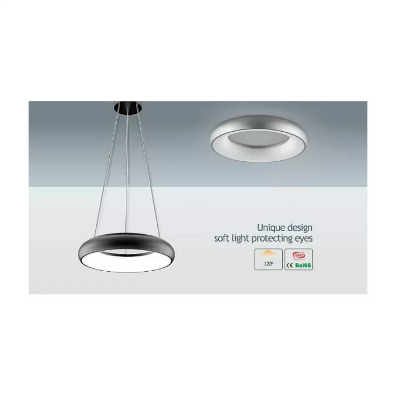 Synergy 21 LED Rundleuchte Donut nw Sudraba 25w