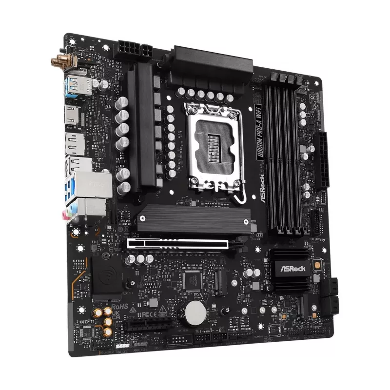 ASRock B860M Pro-A WiFi Micro-ATX mātesplate