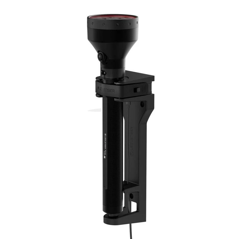 Rokas lukturītis Ledlenser P21R melns uzlādējams LED, 1000 lm, IP68, 32700 baterija, 1100 m stars