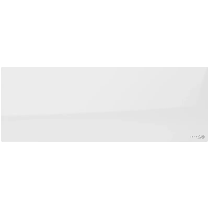 AENO Premium Eco Smart Heater, 700W, Rūdīts stikls, Infrasarkanā + konvekcijas apkures tips, LED displejs Kontaktdakšas tips: Eiropa (E/F tips), BALTA