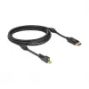 DisplayPort kabelis DeLOCK 83722 Mini DisplayPort 2m Melns