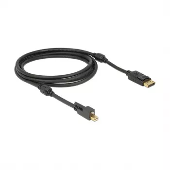 DisplayPort kabelis DeLOCK 83722 Mini DisplayPort 2m Melns