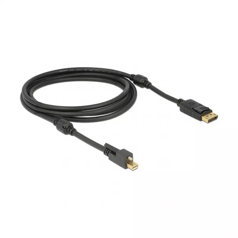 DisplayPort kabelis DeLOCK 83722 Mini DisplayPort 2m Melns