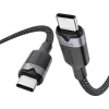 USB-C uz C 2.0 Vention 3.1 5A 240W 2m BK kabelis