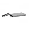 Ārējais HDD/SSD korpuss NATEC Rhino GO — 2,5 collu SATA, 9,5 mm, USB 3.0, alumīnijs, pelēks, līdz 4 TB