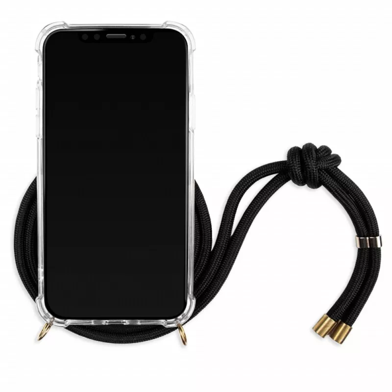 Cover Coros LOO005 iPhone XS Max 16.5 cm (6.5 collas) Melns Caurspīdīgs