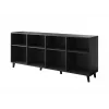 BARI kumode 200x42x82 melns matēts