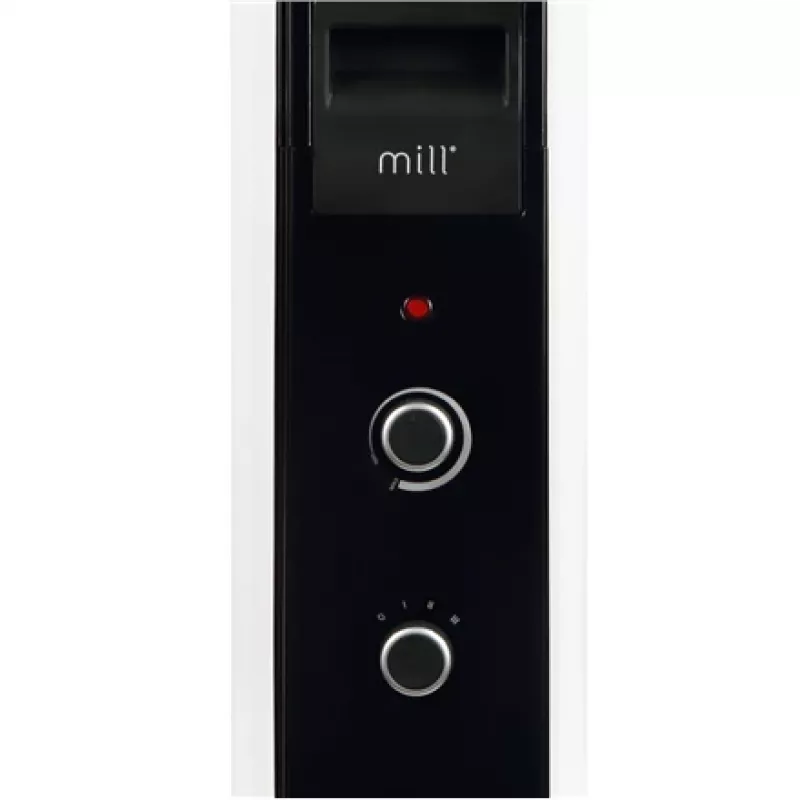 Mill | Sildītājs | AB-H1000MEC | Ar eļļu pildīts radiators | 1000 W | Jaudas līmeņu skaits 3 | Piemērots telpām līdz 12-16 m² | Balts