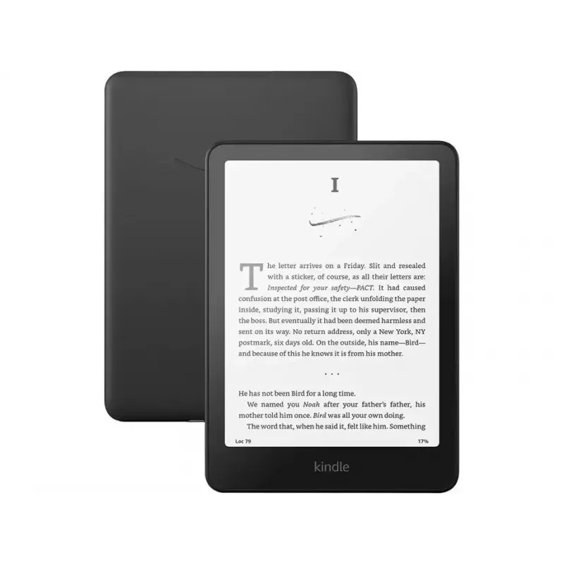 E-grāmatu lasītājs Amazon Kindle Paperbalta 7 collas 300 ppi 16 GB ūdensizturīgs melns, USB-C