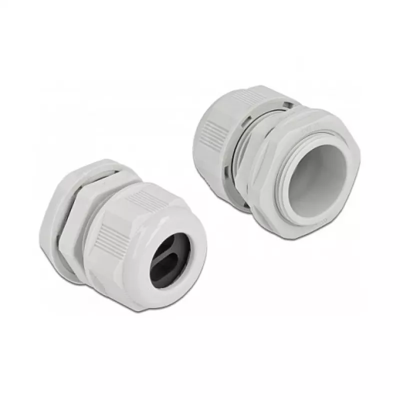 Kabeļa blīvslēgs DeLOCK 60394 Pelēks Plastmasa 2 gab.