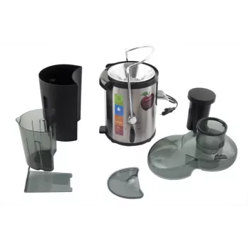 Sulu spiede ESPERANZA EKJ002 — 500 W, 0,45 L sulas tvertne, 1,5 L mīkstuma tvertne, nerūsējošais tērauds/melna