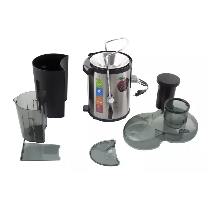 Sulu spiede ESPERANZA EKJ002 — 500 W, 0,45 L sulas tvertne, 1,5 L mīkstuma tvertne, nerūsējošais tērauds/melna