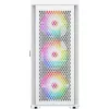 PC korpuss Silentware Air 100 balta — mid-tower ATX saderīgs, balta apdare