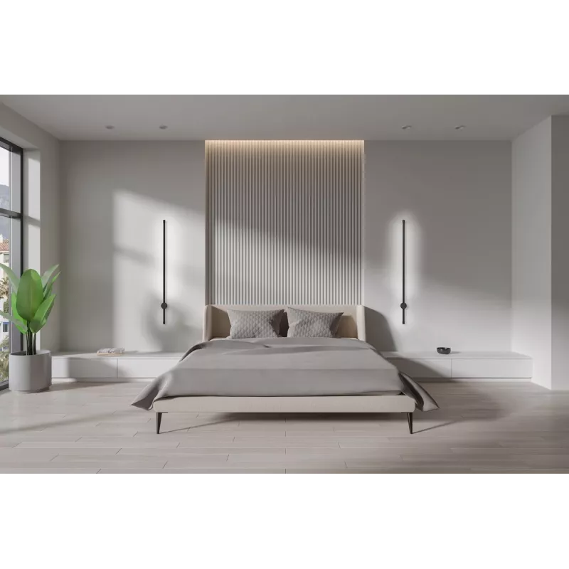 Activejet LED sienas lampa AJE-HILTON melna NW