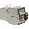 RJ-45 ligzdas modulis LogiLink NK4003 sudraba krāsā