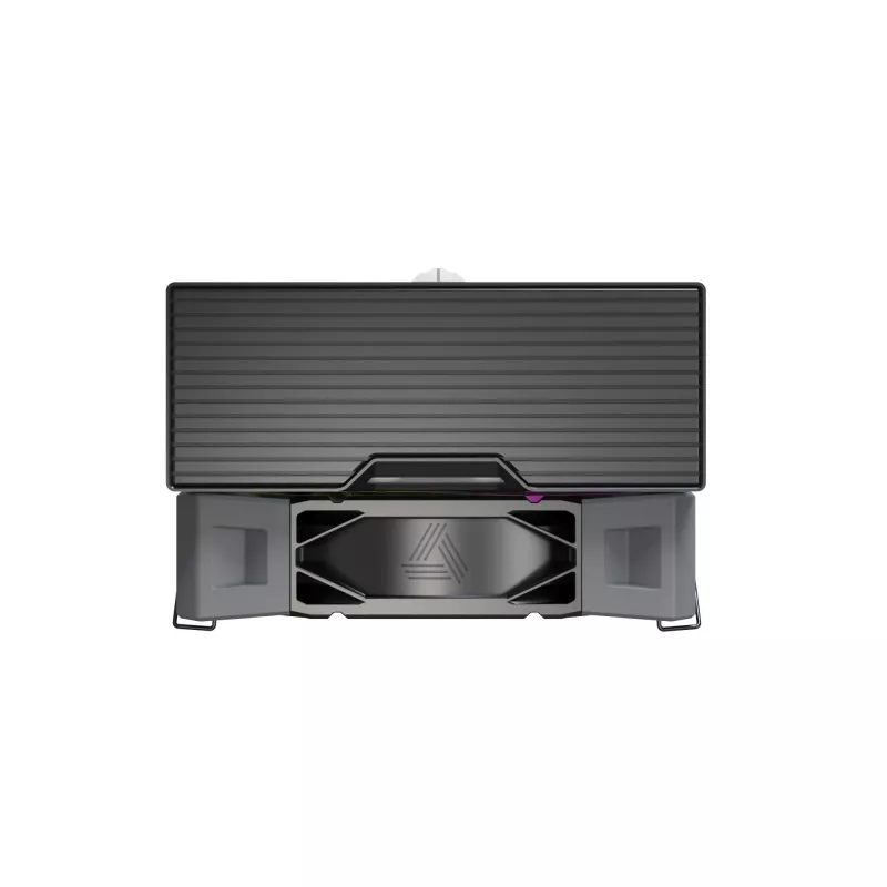 Gaisa dzesētājs Montech NX400 ARGB, 120 mm ventilators, FDB, 800–1950 RPM, TDP 270 W, melns