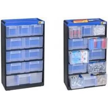 Uzglabāšanas tvertne allit VarioPlus Pro 53/21 B x H T 300 525 - modulāra sīkdaļu glabātuve