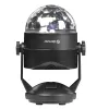 LED disko bumbas gaisma DENVER LDB-319 — kompakta LED ballīšu gaisma, modelis 117220200040