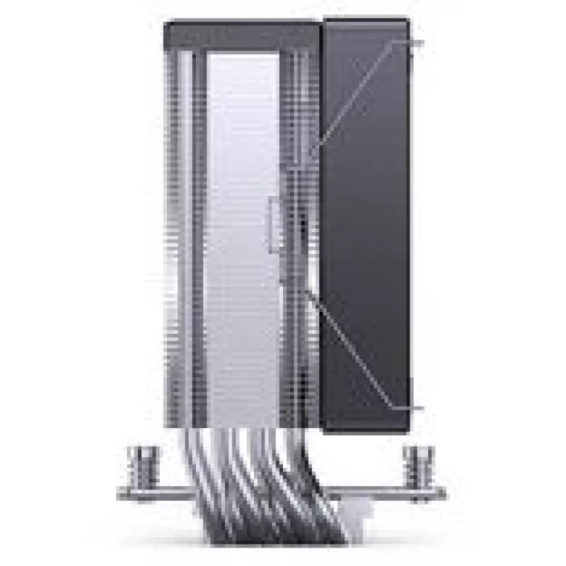 Jonsbo CR-1000MAX CPU dzesētājs, 120mm - melns