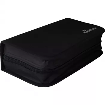 Wallet case MediaRange BOX55 for 96 discs Melns