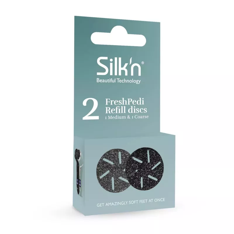 Pedicure refill pads silk'n FreshPedii FPR2PEUMR001 — Medium & Rough rezerves uzlikas