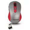 Bezvadu optiskā pele ESPERANZA EM131R 2.4 GHz, 1600 DPI, piemērota abām rokām, nano USB uztvērējs, 6 pogas, pelēka