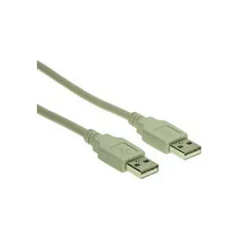 GoodConnections savienojuma kabelis USB 2.0 spraudnis A uz spraudni A, pelēks, 1 m,