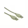 GoodConnections savienojuma kabelis USB 2.0 spraudnis A uz spraudni A, pelēks, 1 m,