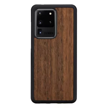 Viedtālruņa aizsargvāciņš Man and Wood Samsung Galaxy S20 Ultra — Melns Koala