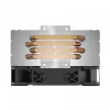 CPU dzesētājs SAVIO SAVGCOVORTEXX2ARGB ar 4 siltuma caurulēm, 120 mm ARGB ventilatoru, melns