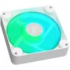 APNX FP1-120 WH 120mm ARGB PWM korpusa ventilators - Balts