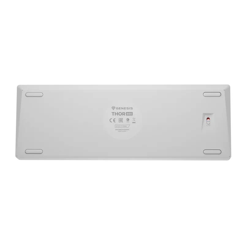 Spēļu tastatūra genesis THOR 660 G2 — bezvadu (2,4 GHz, Bluetooth) un vadu režīmi