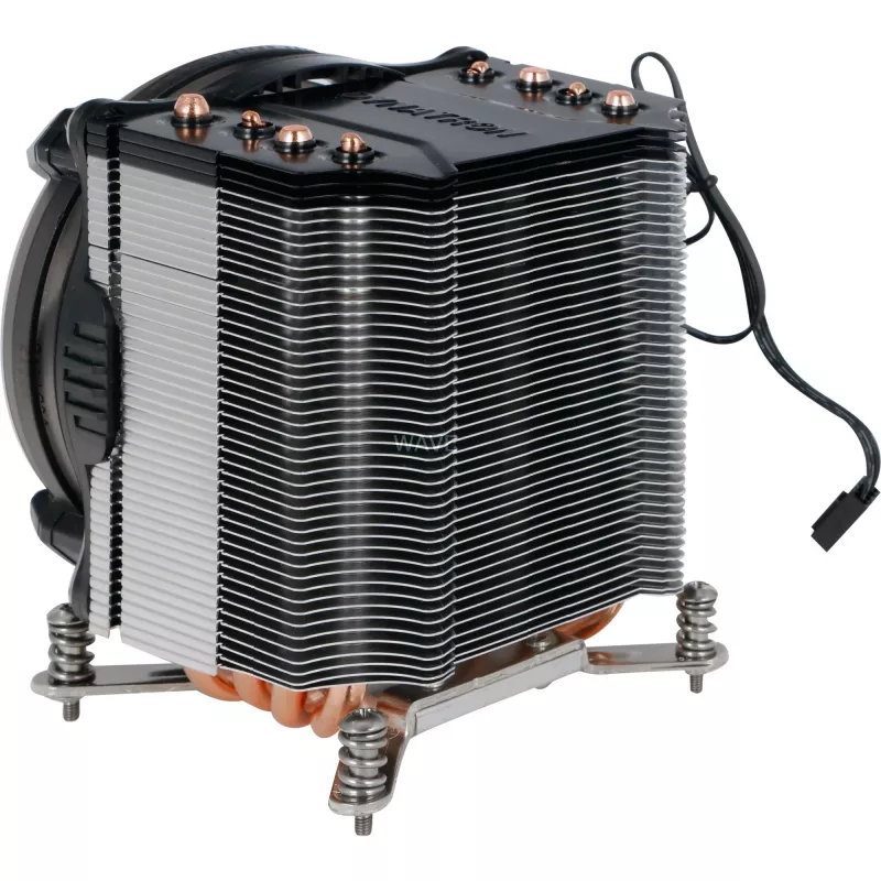 Dynatron Inter-Tech Q-6 - procesora gaisa dzesētājs - augstas kvalitātes - (paredzēts: LGA1700) - alumīnija ribas - 92 mm (Q6)