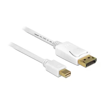 DELOCK kabelis mini DisplayPort St > DisplayPort St 7,0 m balts