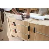 Stieņa skava Bessey UniKlamp UK100, 1000 mm garums, 80 mm rīkles dziļums, melna/sarkana