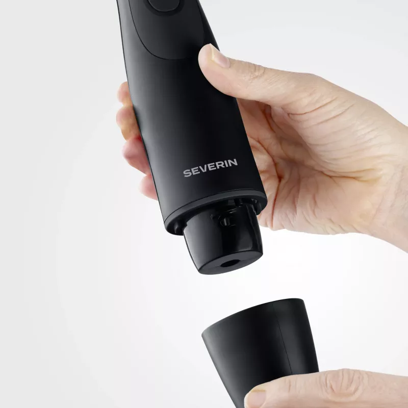 Iegremdējamais blenderis SEVERIN SM 3760 — 350 W, 0,7 L, melns, nerūsējošā tērauda asmeņi