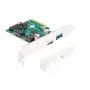 DeLOCK PCI Express x4 karte 1 x USB Type-C 1 x USB Type-A 10 Gbps