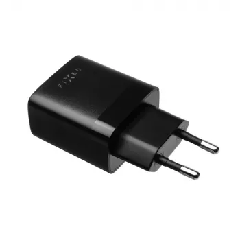 Fiksēts Dual USB Travel Charger FIXC17N-2U-BK, 17 W, portatīvs USB strāvas adapteris, melns