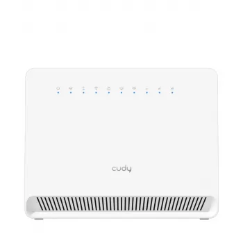 Cudy LT500E bezvadu maršrutētājs Fast Ethernet Divjoslu (2.4 GHz / 5 GHz) 4G Balts