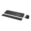 Logitech MX Keys Combo for Business - Tastatūras un peles komplekts - ar fona apgaismojumu - Bezvadu - Bluetooth LE - QWERTY - GB - Grafīts
