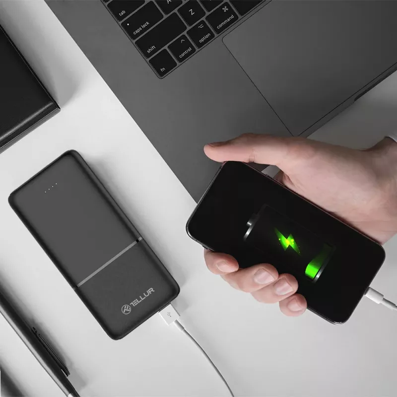 Pārnēsājams ārējais akumulators Tellur TLL158481 10000mAh