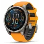 Garmin fenix 8 3,56 cm (1,4) AMOLED 47 mm Digitāls 454 x 454 pikseļi Skārienekrāns Grafīts Wi-Fi GPS (satelīts)