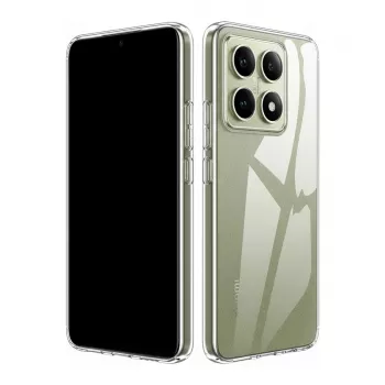 PEDEA Soft TPU Case for Xiaomi Redmi 14T Pro, caurspīdīgs (12260110)