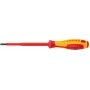 Knipex VDE VDE rievotais skrūvgriezis Asmens platums: 5,5 mm Asmens garums: 125 mm DIN EN 60900 (98 20 55)