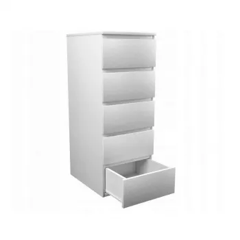 Topeshop W5 BIEL MAT kumode